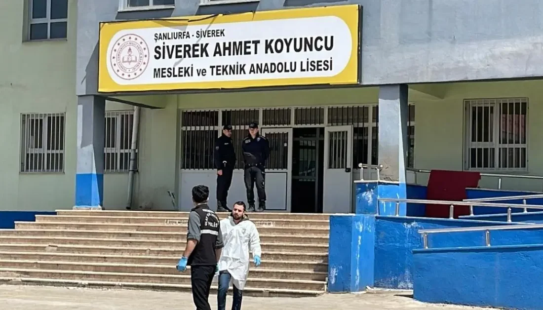Şanlıurfa’nın Siverek ilçesinde bir lisede meydana gelen silahlı saldırıya ilişkin