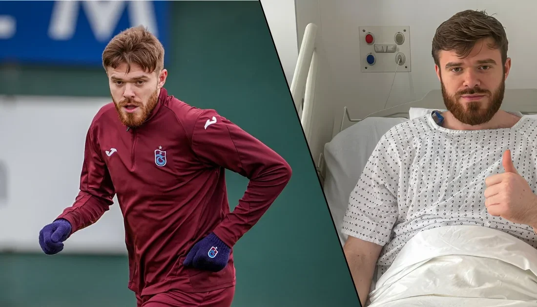 TRABZON-BHA Bordo-mavili oyuncunun yaklaşık 4 ay sahalardan uzak kalması beklenirken,