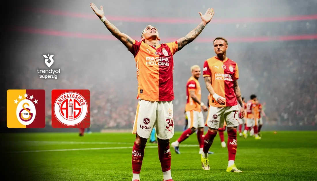 Galatasaray taraftarı önünde şampiyonluk için çıkıyor İSTANBUL-BHA Sarı-kırmızılı ekip, mücadeleyi kazanması halinde bitime iki hafta kala
