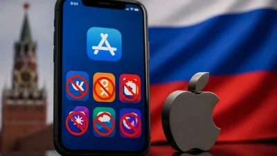 ABD merkezli teknoloji şirketi Apple, Rusya’nın önde gelen sosyal medya