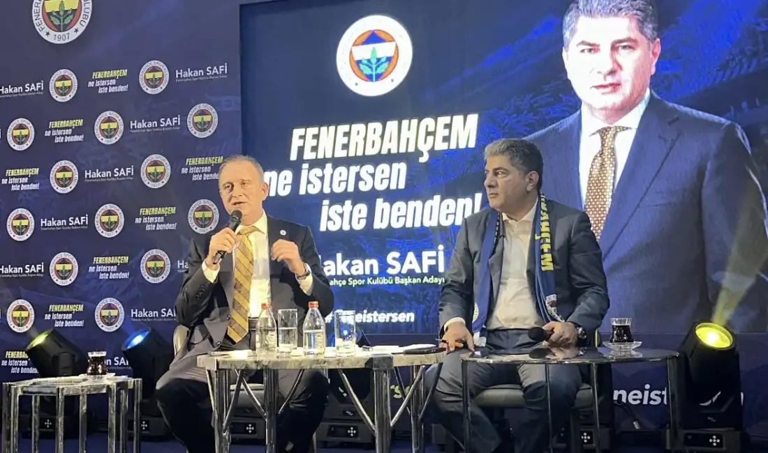 Hakan Safi, Fenerbahçelilerle buluştu İSTANBUL – BHA Fenerbahçe Başkan Adayı Hakan Safi, İstanbul’da Wyndham