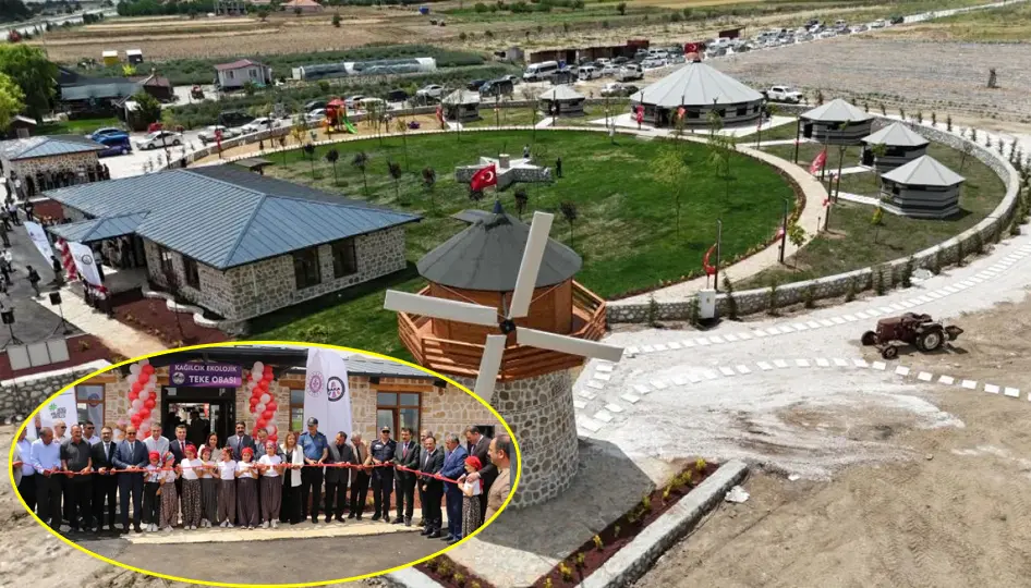 “Kağılcık Ekolojik Teke Obası” törenle hizmete açıldı ANKARA – BHA Sanayi ve Teknoloji Bakanlığı Sosyal Gelişmeyi Destekleme