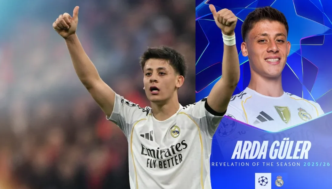 ANKARA-BHA Real Madrid forması giyen genç yıldız, UEFA tarafından “Sezonun