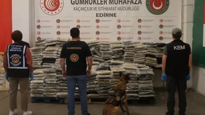 Edirne-BHA Ticaret Bakanlığı Gümrükler Muhafaza ekiplerince yürütülen risk analizi ve