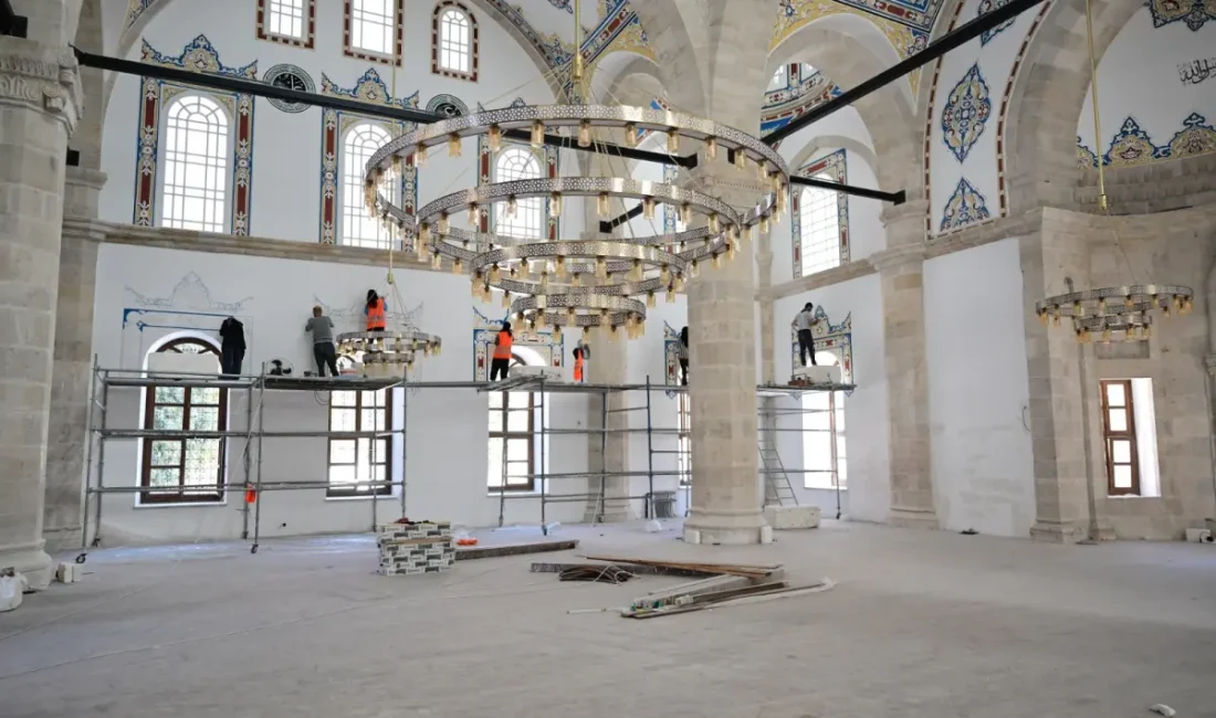 6 Şubat depremlerinde ağır hasar gören Yeni Cami eylülde açılacak MALATYA – BHA Battalgazi Belediye Başkanı Bayram Taşkın, AK Parti