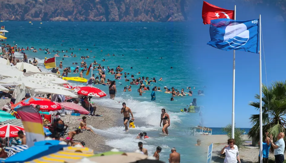 Antalya, mavi bayrakta dünya birincisi ANTALYA – BHA Uluslararası Çevre Eğitim Vakfı (FEE) tarafından açıklanan