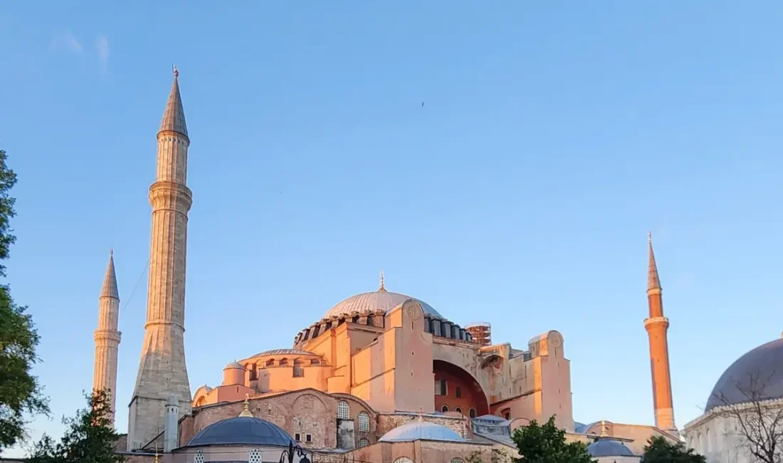 İSTANBUL – BHA Ayasofya’daki çalışmaların son durumuna ilişkin değerlendirmelerde bulunan