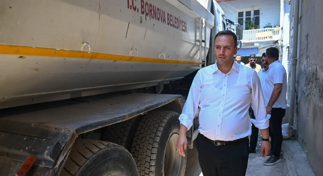 Başkan Eşki Çamdibi’nde sözünü tutuyor İZMİR – BHA Bornova Belediyesi, ilçe genelinde konforlu ve modern