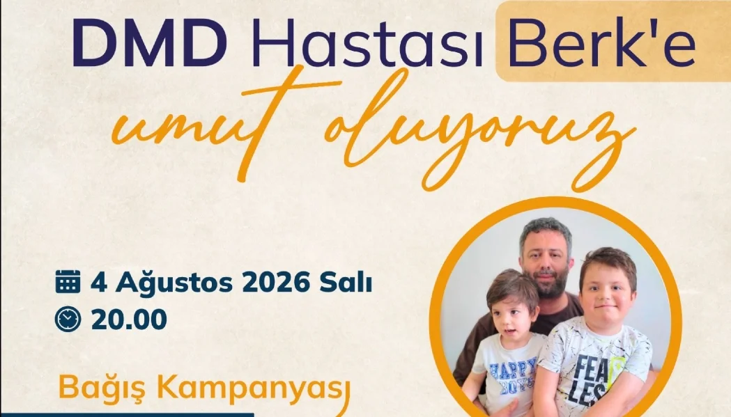 Bornova’da dayanışma sırası Berk Yıldız’da Nadir görülen genetik kas hastalıklarıyla mücadele eden çocuklara yönelik başlatılan