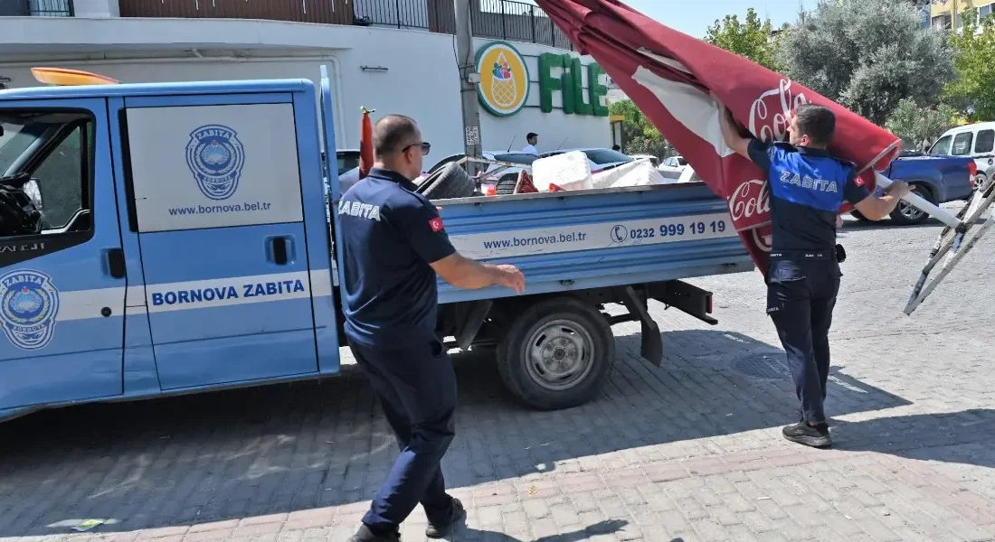 Bornova’da kaldırım ve yol işgallerine sıkı denetim İZMİR – BHA Bornova Belediyesi, kent yaşamının düzenli, güvenli ve
