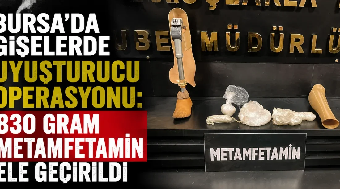 Bursa’da akılalmaz yöntem! Uyuşturucuyu protez bacağına sakladı Bursa’nın Osmangazi ilçesinde Narkotik Suçlarla Mücadele Şube Müdürlüğü ekiplerince düzenlenen