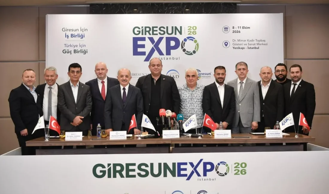 Giresun Expo 2026 için geri sayım başladı GİRESUN – BHA 8-11 Ekim tarihleri arasında İstanbul Yenikapı Dr.
