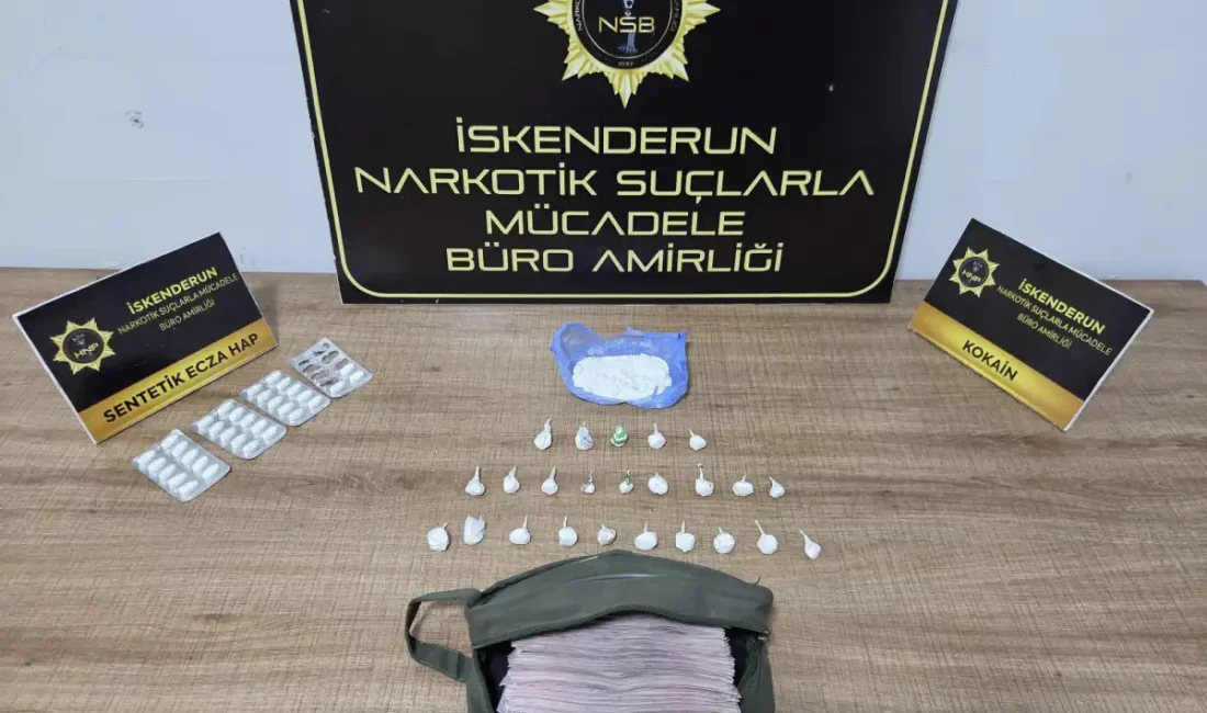 İskenderun’da uyuşturucu operasyonu: 1 şüpheli tutuklandı Hüseyin ZORKUN – HATAY – BHA Hatay Narkotik Suçlarla Mücadele