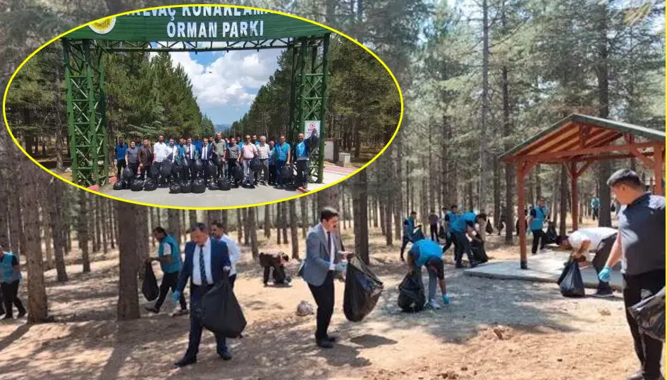 Isparta’da hükümlülerden çevre temizliği Isparta Yalvaç Cumhuriyet Başsavcılığı ile Yalvaç Denetimli Serbestlik Müdürlüğü iş