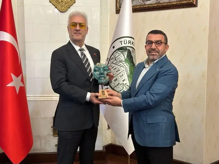 Kars Devlet Tiyatrosu Kafkas Sahnesi için çalışmalar başlıyor Milletvekili Çalkın, Kars Valisi Ziya Polat ile birlikte Karslı Devlet