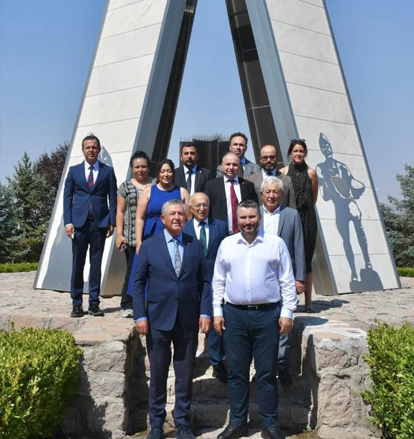 ANKARA – BHA  Bakan Yardımcısı Oruç Baba İnan’ın beraberindeki heyette;