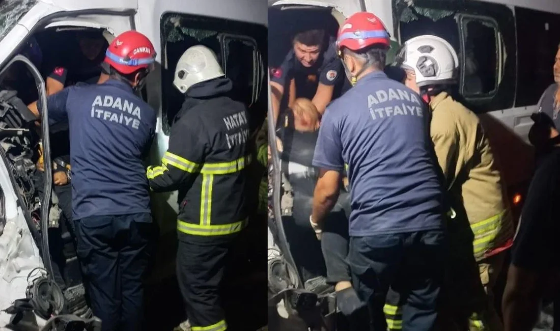 Servis minibüsü ile tır çarpıştı: 1 ölü 14 yaralı HATAY – BHA Edinilen bilgiye göre, Erzin ilçesi sahil kesiminde,