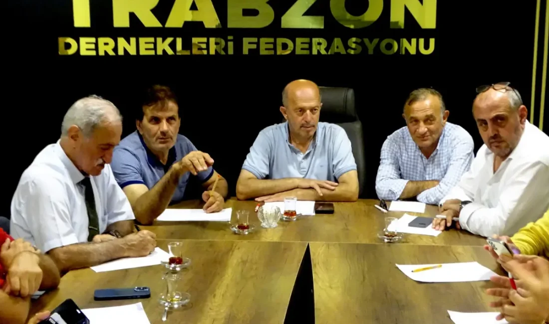 Trabzon Dernekler Federasyonu Trabzon’da toplandı TRABZON – BHA Genel Başkanlığını İsmail Şatıroğlu’nun yaptığı Trabzon Dernekler