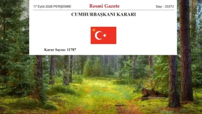 ANKARA – BHA Cumhurbaşkanı Recep Tayyip Erdoğan’ın imzasıyla hazırlanan 11787