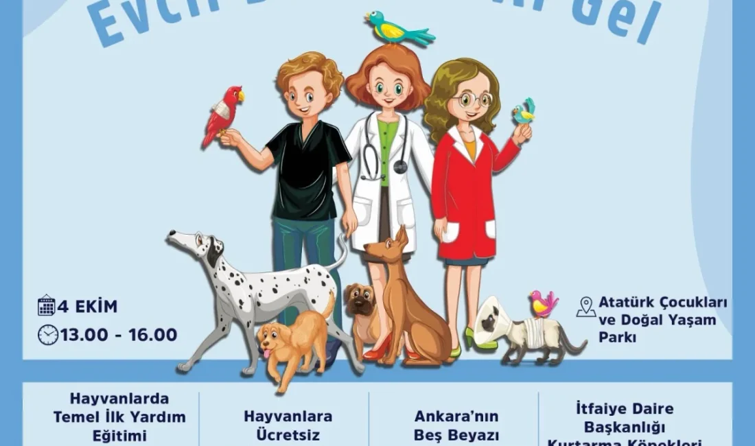 ANKARA – BHA Ankara Büyükşehir Belediyesi, 4 Ekim Dünya Hayvanları