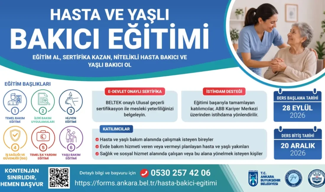 ANKARA – BHA Eğitimi başarıyla tamamlayan katılımcılar; ABB Kariyer Merkezi