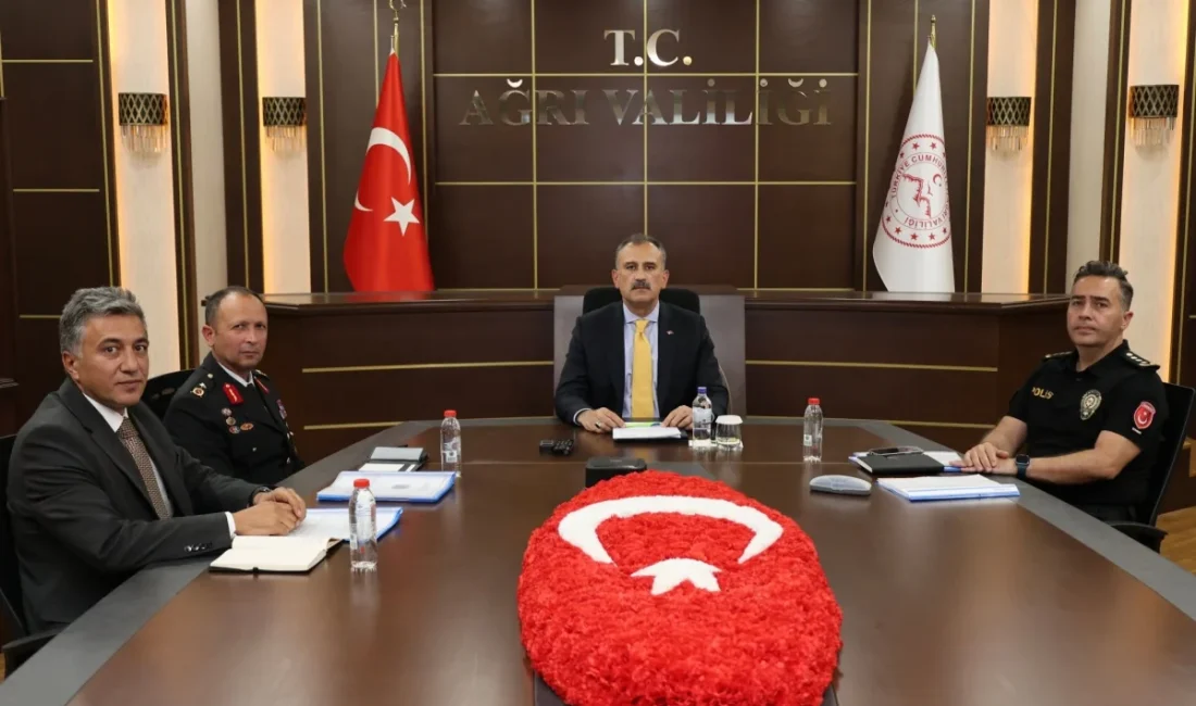 Servet ARSLAN / AĞRI – BHA  Toplantıya Ağrı Valisi Dr.