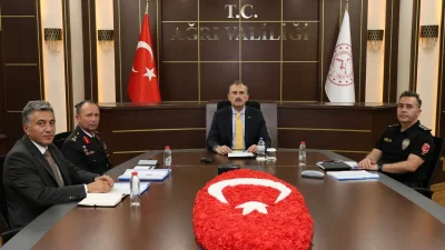 Servet ARSLAN / AĞRI – BHA  Toplantıya Ağrı Valisi Dr.