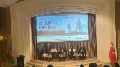 ANKARA – BHA Bakü’de gerçekleştirilen programda Türkiye ve Azerbaycan’dan sağlık,