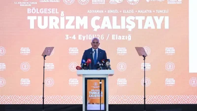 ELAZIĞ – BHA Kültür ve Turizm Bakanı Mehmet Nuri Ersoy,