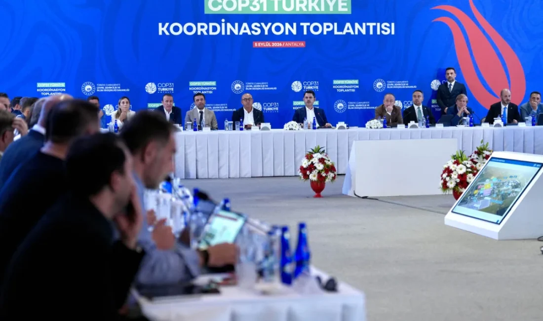 Bakan Kurum Antalya’da konuştu: “Dünya Antalya’da buluşacak” ANTALYA – BHA Çevre, Şehircilik ve İklim Değişikliği Bakanlığı’na bağlı