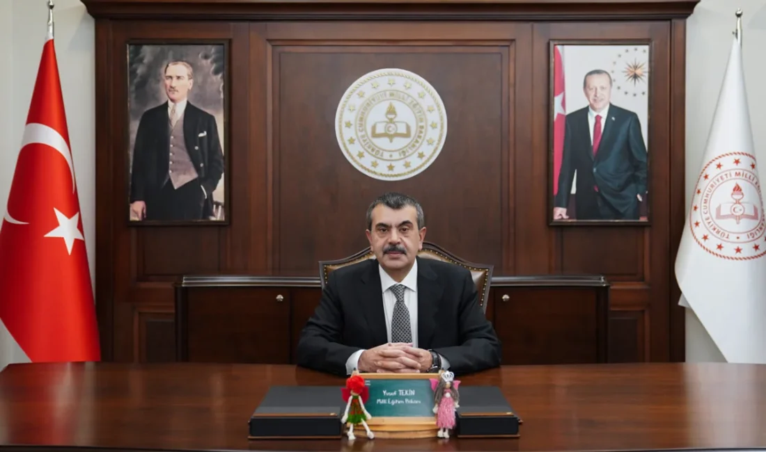 Bakan Tekin eğitim gündemini değerlendirdi ANKARA – BHA Millî Eğitim Bakanı Yusuf Tekin, eğitim gündemine