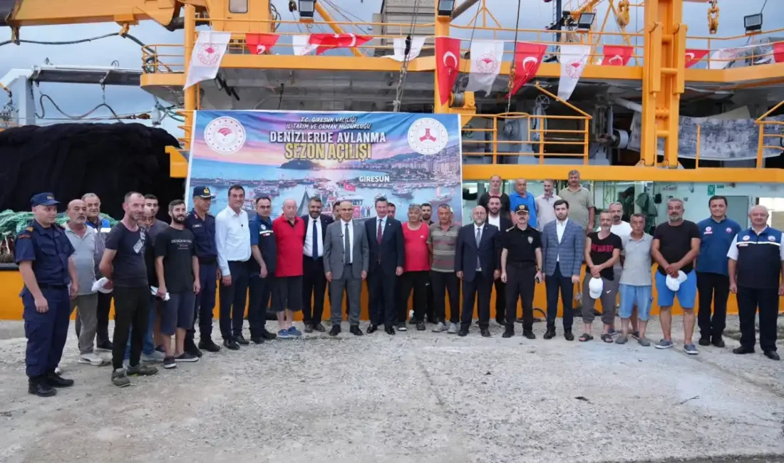 Balıkçılar Giresun Limanından vira bismillah dedi GİRESUN – BHA 01 Eylül 2026 tarihi itibari ile sona