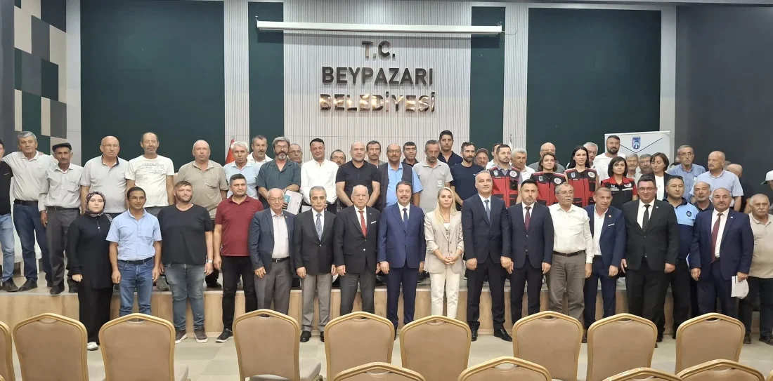 YAŞAR TONBAK / ANKARA – BHA Beypazarı Belediyesi Salonunda düzenlenen