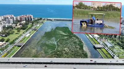ANTALYA – BHA  Antalya Büyükşehir Belediyesi, Boğaçayı’nda uzun süredir devam
