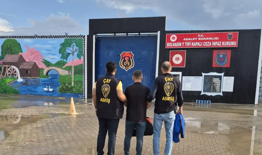 Çay’da 20 yıl hapis cezası bulunan hükümlü yakalandı AFYONKARAHİSAR – BHA Çay İlçe Emniyet Müdürlüğü Suç Araştırma ve