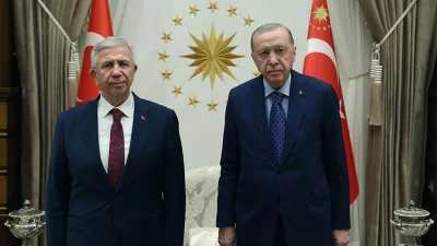 Cumhurbaşkanı Recep Tayyip Erdoğan, Ankara Büyükşehir Belediye (ABB) Başkanı Mansur