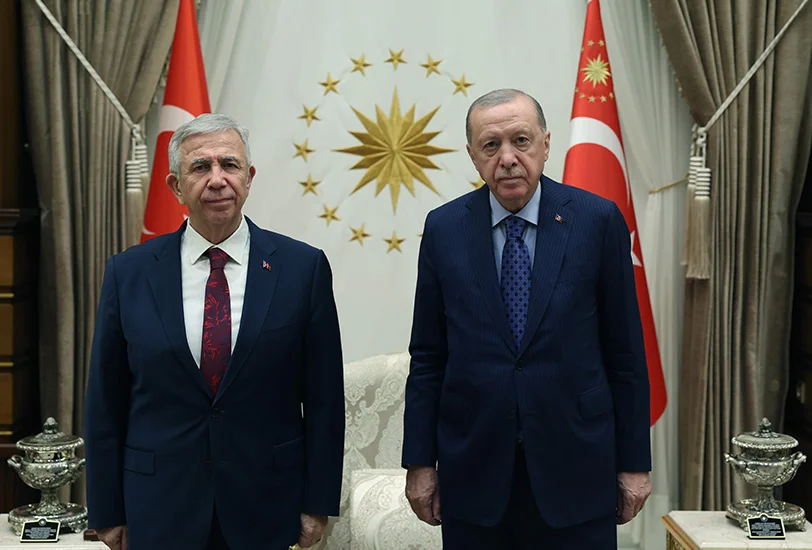 Cumhurbaşkanı Recep Tayyip Erdoğan, Ankara Büyükşehir Belediye (ABB) Başkanı Mansur