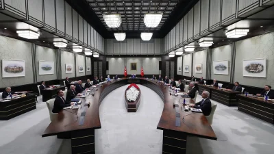 Cumhurbaşkanlığı Kabinesi, Cumhurbaşkanı Recep Tayyip Erdoğan’ın başkanlığında Cumhurbaşkanlığı Külliyesinde toplandı.
