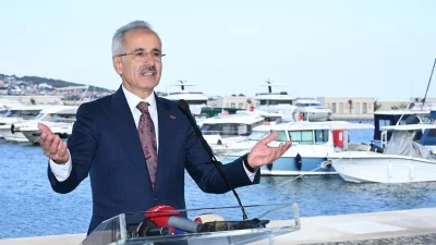 İSTANBUL – BHA  Ulaştırma ve Altyapı Bakanı Abdulkadir Uraloğlu, denizcilik