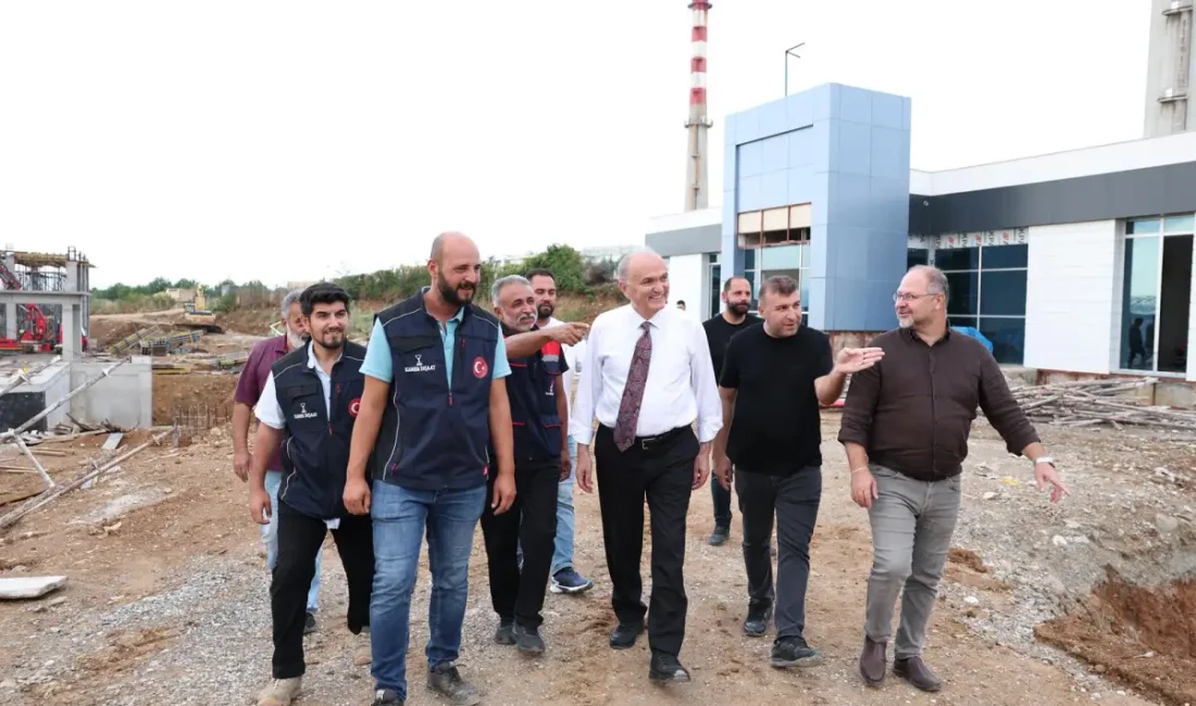 Düzce’nin “Dev İçme Suyu Arıtma Tesisi” bitmek üzere DÜZCE – BHA Düzce Belediye Başkanı Dr. Faruk Özlü,