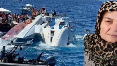ANKARA – BHA KKTC Başbakanı Ünal Üstel, Nazmiye Özbolat ve