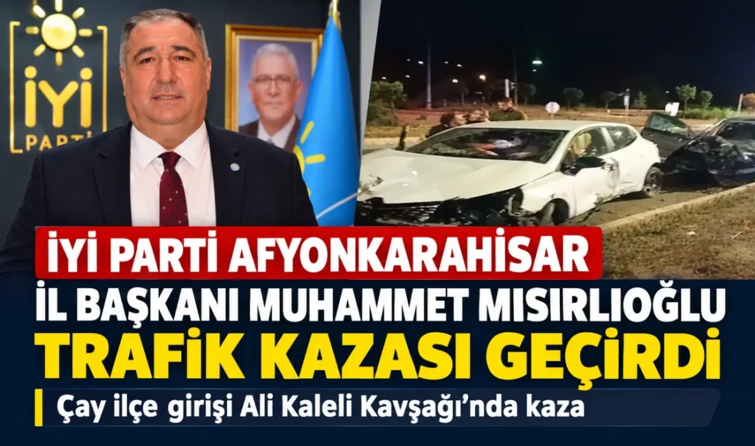 AFYONKARAHİSAR – BHA İYİ Parti Afyonkarahisar İl Başkanı Muhammet Mısırlıoğlu,