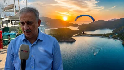 MUĞLA – BHA Fethiye Körfezi’nde sürdürülen temizlik çalışmalarını yerinde inceleyen