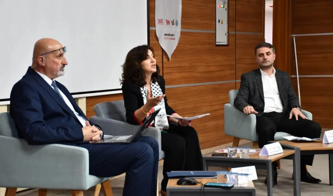 Kars’ta Gazze’de yükseköğretimin durumu ele alındı KARS – BHA Kafkas Üniversitesi Bilim İletişimi Ofisi Koordinatörlüğünce düzenlenen
