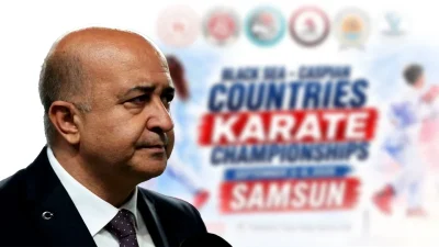SAMSUN – BHA Türkiye Karate Federasyonu Başkanı Ercüment Taşdemir, Karadeniz