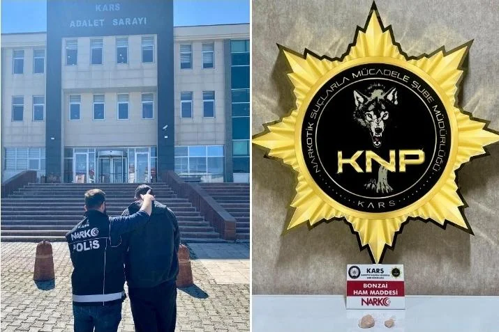Bonzai ham maddesi ele geçirildi KARS – BHA Yapılan operasyon neticesinde, 2 parça halinde toplam