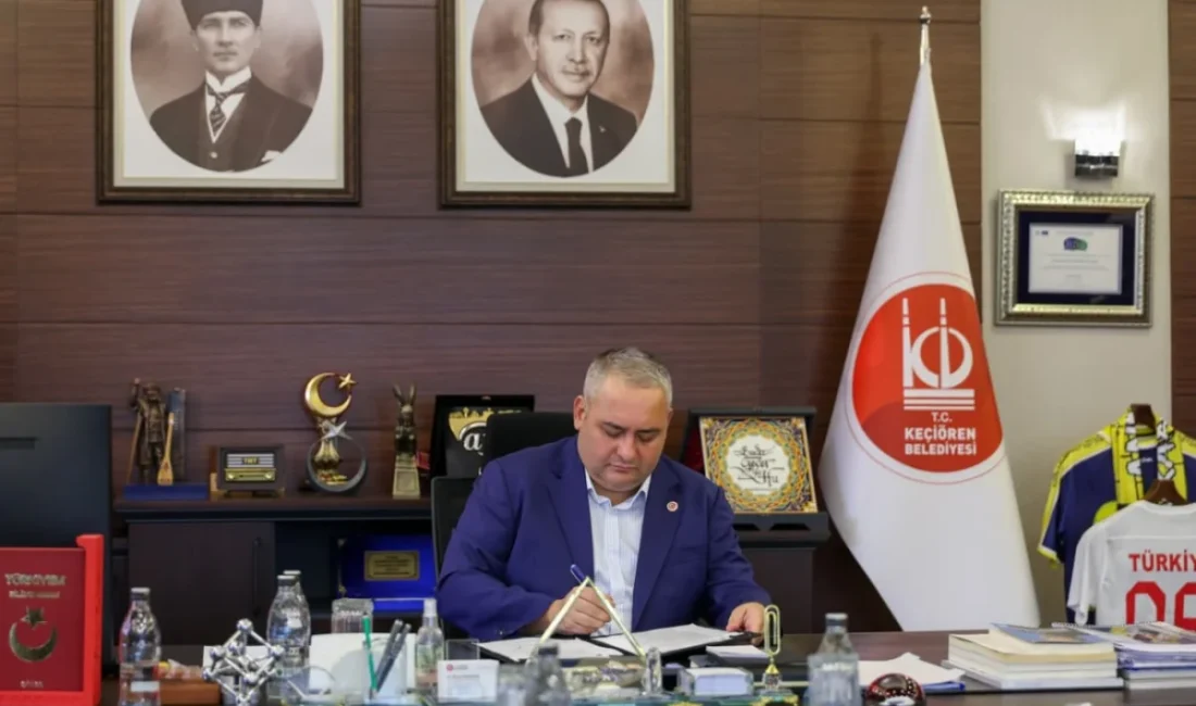 ANKARA – BHA Keçiören Belediyesi, iklim değişikliğiyle mücadele ve sürdürülebilir