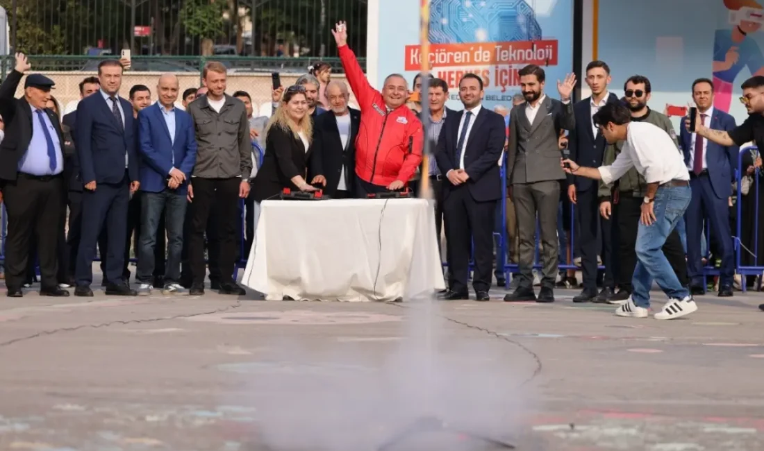 Keçiören’de model roketler gökyüzüyle buluştu ANKARA – BHA Keçiören Belediyesi Prof. Dr. Tunçalp Özgen Teknoloji