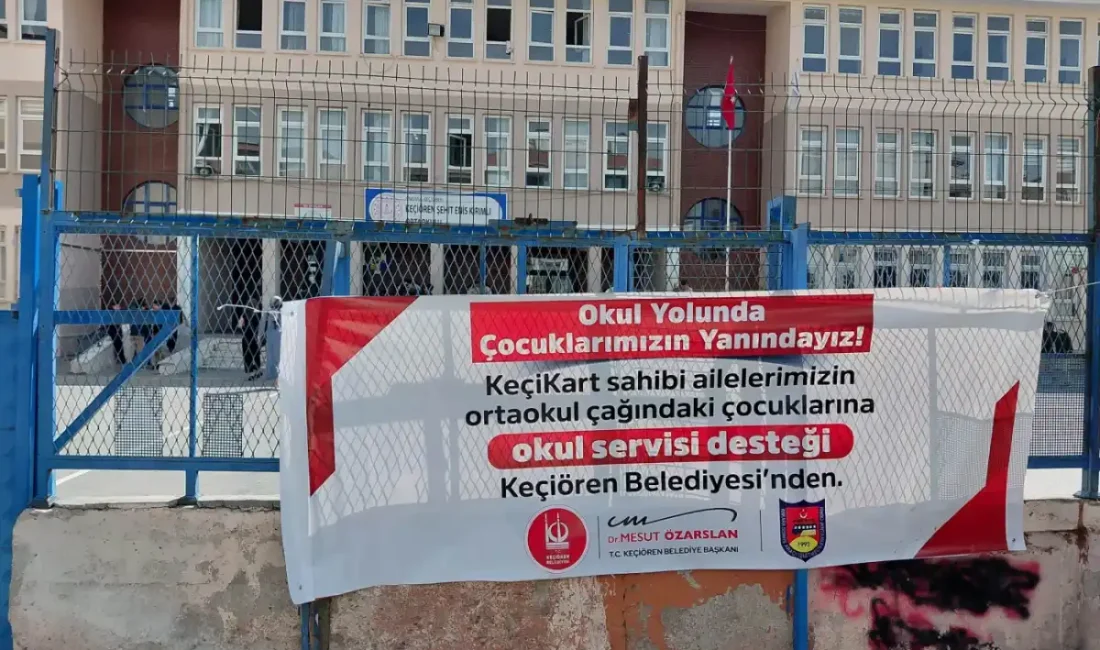 Keçiören’de öğrencilere servis desteği ANKARA – BHA Keçiören Belediyesi, ihtiyaç sahibi ailelerin eğitim giderlerine