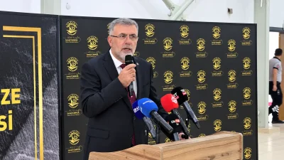 BALIKESİR – BHA  Kepsut Belediye Başkanı İsmail Cankul, düzenlediği basın